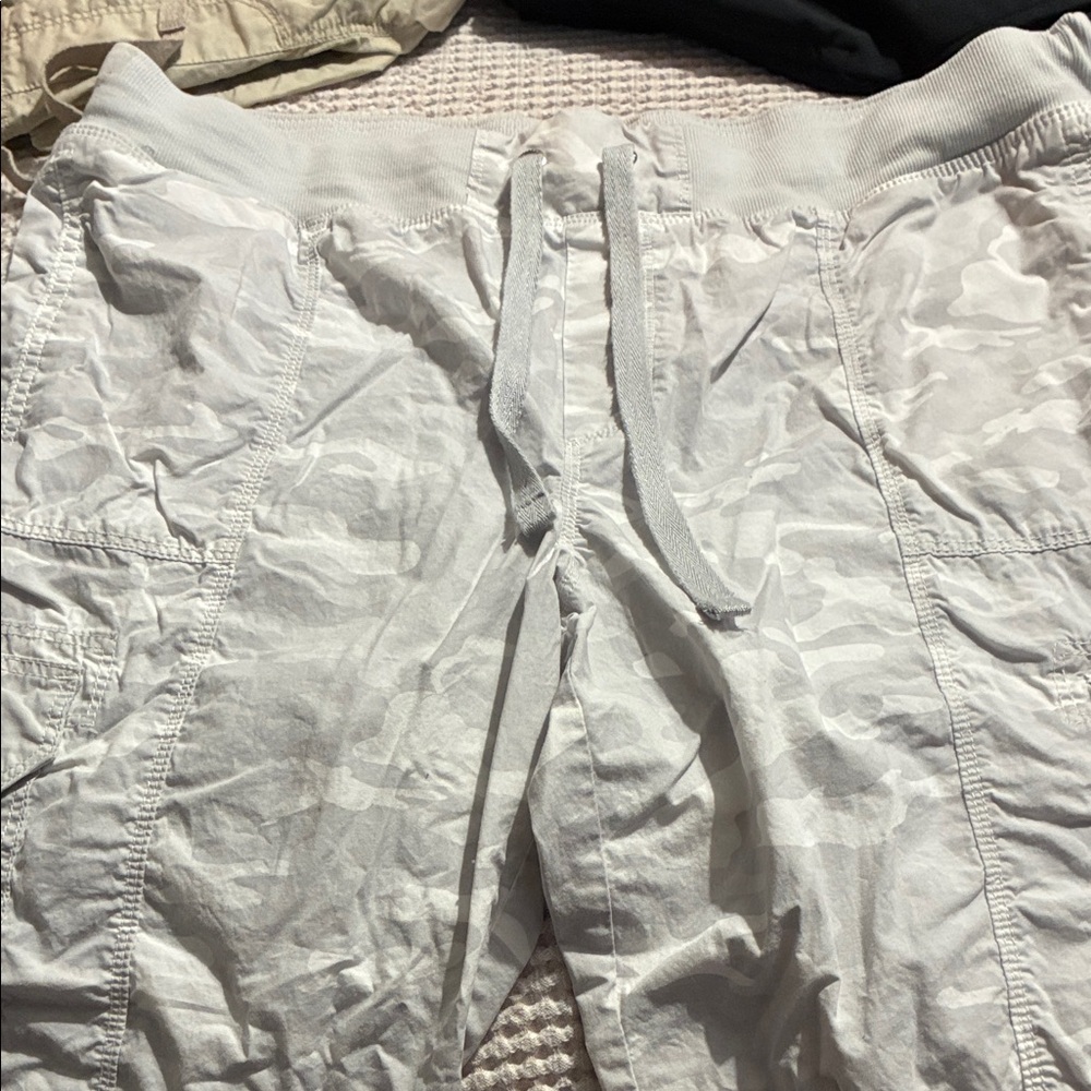 DKNY Sport Light Gray Sweatpants with Elastic Waist